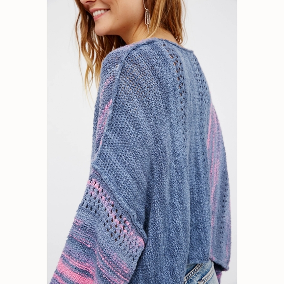 142 FREE PEOPLE Amethyst Sweater - Picture 4 of 4